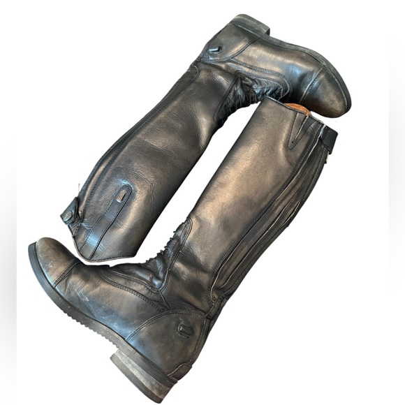 Tredstep Donatello Renaissance Black Leather Tall Equestrian Boots - Picture 5 of 10